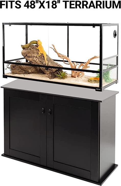 reptile terrarium and stand